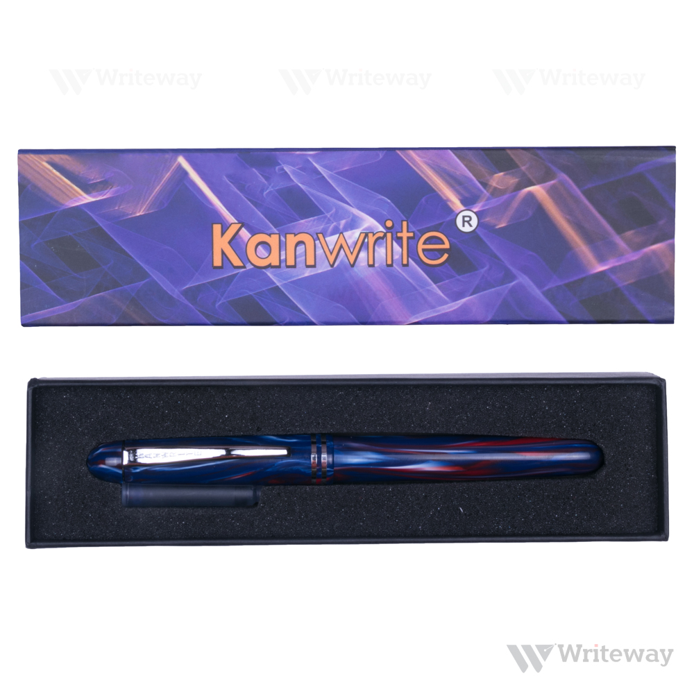 KANWRITE DESIRE FOUNTAIN PEN MARBLE BLUE